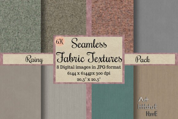 Bringing the Rainy Mood to Life with High-Resolution Seamless Fabric Textures