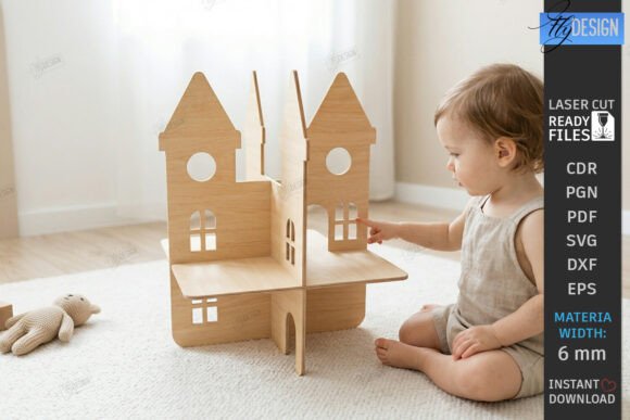 Building a World: The Montessori Toy Town Laser Cut House Experience
