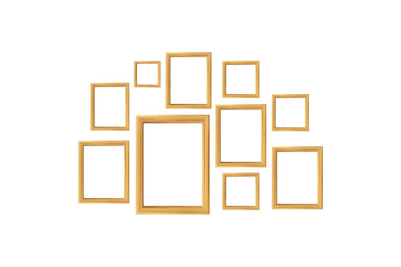 Elevate Your Art with Wooden Picture Collage Sets