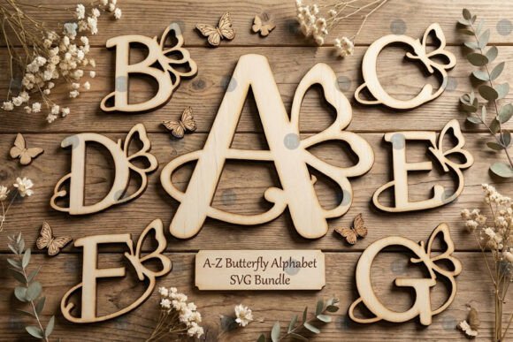 Elevating Modern Craftsmanship: The Strategic Value of the Butterfly Alphabet SVG Bundle