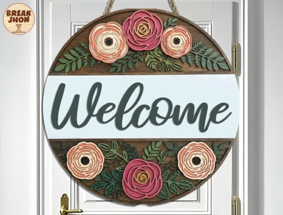 Evaluating the Layered Flower Door Hanger SVG for Laser Cutting Projects