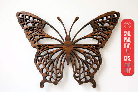 Transforming Spaces with Laser Cut Layer Butterfly Wall Decor SVG